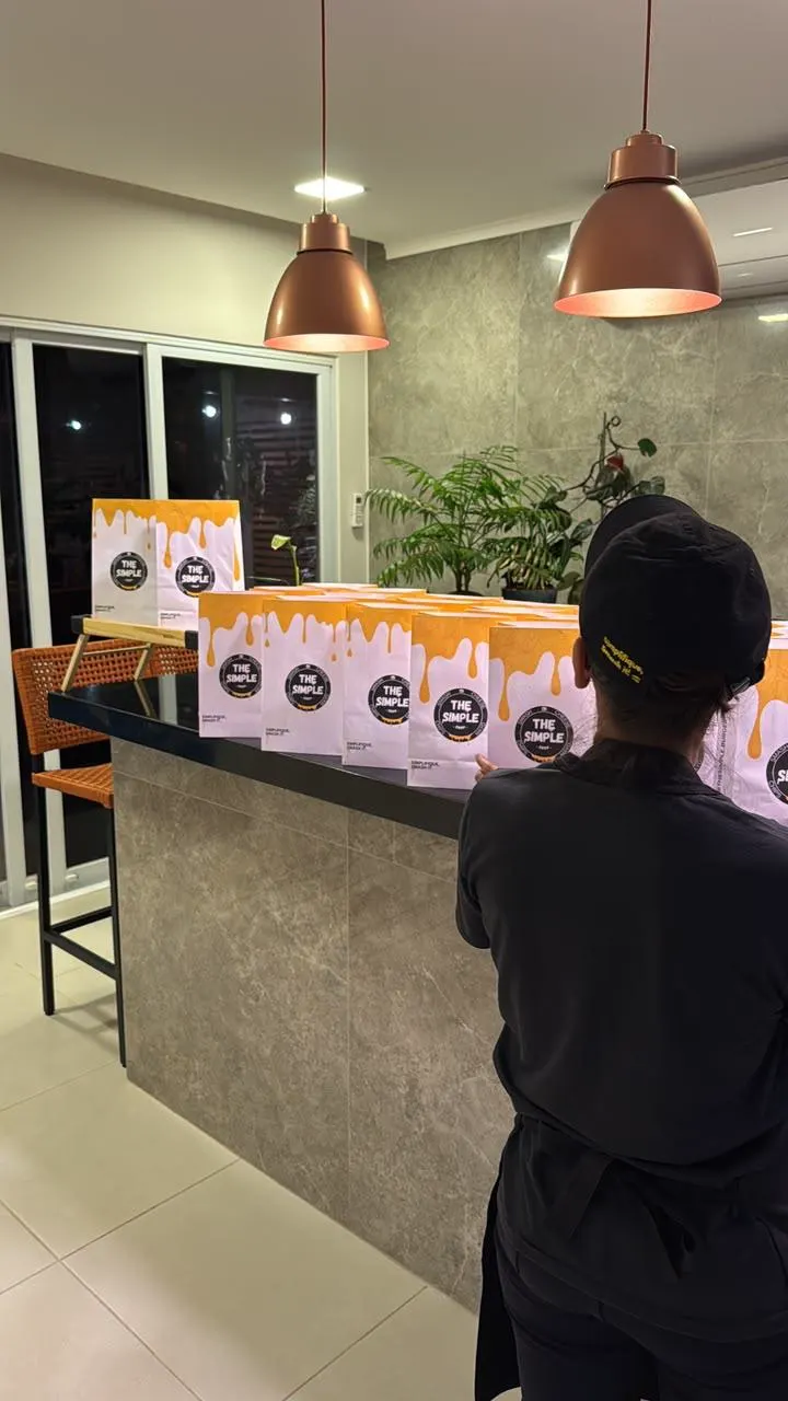 Operação da The Simple montada em evento